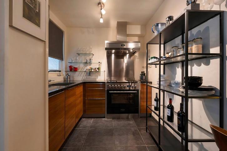 Prachtige complete L keuken incl apparatuur 215x245, Huis en Inrichting, Keuken | Complete keukens, Zo goed als nieuw, Dubbelwandige keuken