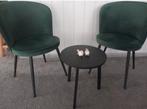 Stoelen groen velours! Velvet!, Ophalen, Zo goed als nieuw, Overige kleuren