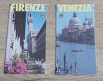2 Oude Plattegronden VENEZIA en FIRENZE., Ophalen of Verzenden, Gebruikt