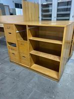 1x Vintage Houten Schoolkast, Ophalen