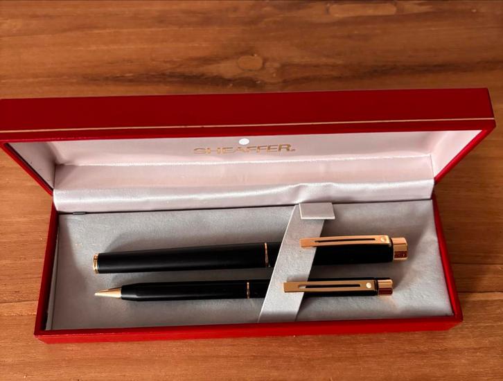 Sheaffer Vulpen Set met Inkt, Verzamelen, Pennenverzamelingen, Nieuw, Vulpen, Sheaffer, Met doosje, Ophalen of Verzenden