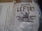 4 glazen brasserie le fort ( nieuw), Verzamelen, Biermerken, Ophalen of Verzenden, Nieuw, Glas of Glazen, Overige merken