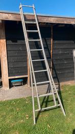 Ladder (uitschuifbaar), Doe-het-zelf en Verbouw, Ladders en Trappen, Ophalen, Gebruikt, Ladder, 4 meter of meer