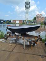 Stalen vlet, stalen boot, vlet., Watersport en Boten, Ophalen, Staal, Zo goed als nieuw, Buitenboordmotor