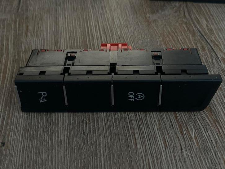 VW Tiguan Middenconsole Schakelaar 5NB927238A (PDC + Start/S, Auto-onderdelen, Dashboard en Schakelaars, Volkswagen, Gebruikt