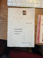 leitz prado 250/500 of 66 diaprojector handleiding, Verzenden