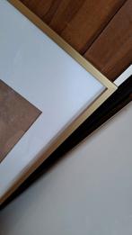 Ikea goudkleur lijst * 70 x 50 cm * NIEUW, Ophalen, 50 tot 75 cm, Zo goed als nieuw, 50 tot 75 cm