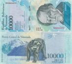 VENEZUELA 2017 10000 bolivares #98b UNC, Postzegels en Munten, Bankbiljetten | Amerika, Zuid-Amerika, Verzenden