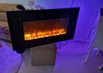 Elektrische sfeerhaard - Zwart - Incl. Afstandsbediening, Huis en Inrichting, Haarden, Ophalen, Zo goed als nieuw, Vrijstaande haard