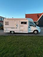 Fiat ducato camper 2.8 jtd te koop, Fiat, Luifel, Treinzit, 5 tot 6 meter