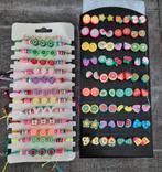 Armbandjes en oorbellen met kunstof stekers, Ophalen, Nieuw, Overige kleuren, Armband
