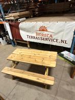 Picknicktafel douglas, Ophalen, Zo goed als nieuw, Rechthoekig, Hout