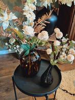 Vazen set cheetah met beige bloemen, Ophalen of Verzenden, Nieuw