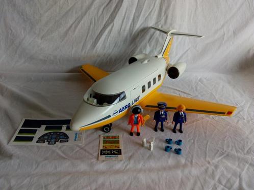Playmobil set 3185 airport passagiersvliegtuig, Kinderen en Baby's, Speelgoed | Playmobil, Gebruikt, Complete set, Ophalen of Verzenden