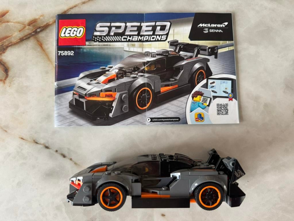 Lego speed champions MC Laren 7+, Verzamelen, Transformers, G1, Ophalen, Zo goed als nieuw