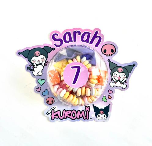 Kuromi bol traktatie, Hobby en Vrije tijd, Feestartikelen, Nieuw, Feestartikel, Verjaardag, Verzenden