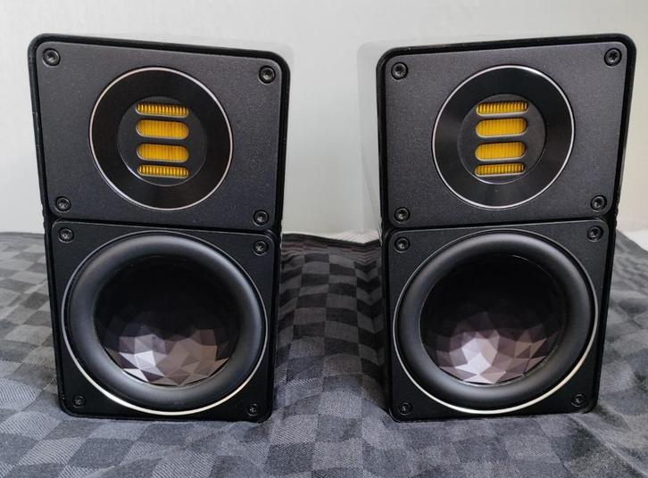 Elac bs 312, Audio, Tv en Foto, Luidsprekers, Zo goed als nieuw, Front, Rear of Stereo speakers, 120 watt of meer, Overige merken