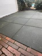 Betontegels antraciet 50x50, Tuin en Terras, Ophalen, Zo goed als nieuw, Beton, Terrastegels