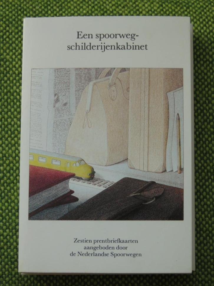 Een spoorweg-schilderijenkabinet, Verzamelen, Spoorwegen en Tramwegen, Nieuw, Trein, Kaart of Prent, Ophalen