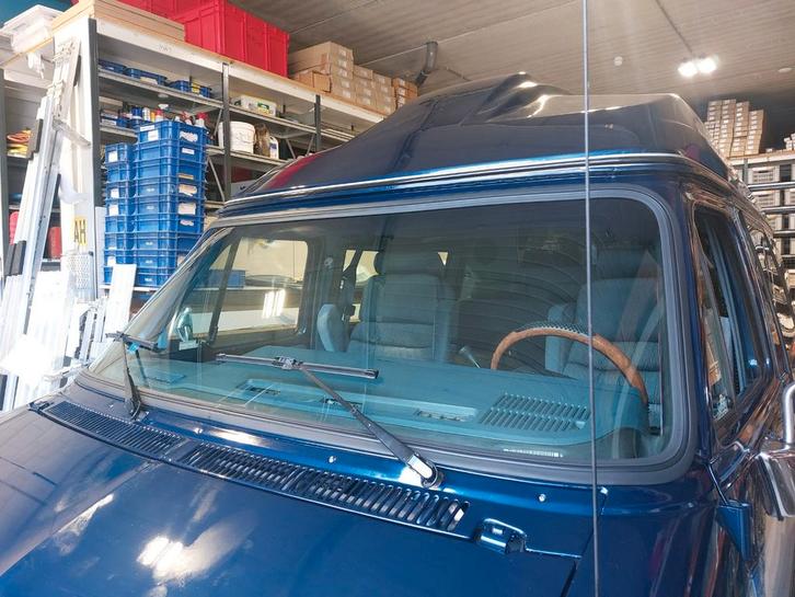 Chevrolet Chevy Van G20 / GMC Vandura voorruit in rubber, Auto-onderdelen, Ruiten en Toebehoren, Chevrolet, Nieuw, Ophalen