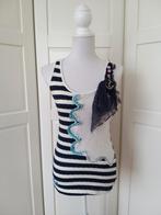 Exquiss's nieuwe blauw wit gestreepte maritieme top, maat S, Exquiss's, Blauw, Nieuw, Ophalen of Verzenden