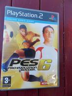 Playstation 2 pro evolution soccer pes 6, Spelcomputers en Games, Games | Sony PlayStation 2, Vanaf 3 jaar, Sport, Ophalen of Verzenden