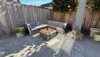 Wicker Loungeset, Tuin en Terras, Tuinsets en Loungesets, Ophalen, 5 zitplaatsen, Gebruikt, Loungeset