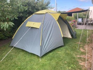 Super fijne katoenen koepel tent met twee slaapcabines  beschikbaar voor biedingen