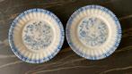2 porseleinen borden China blauw, Antiek en Kunst, Ophalen of Verzenden