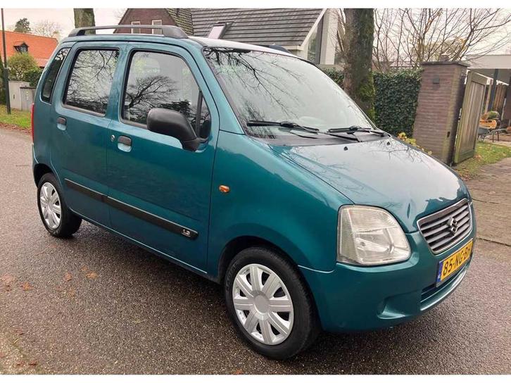 Suzuki Wagon R+ 1.3 GLS 2003, Auto's, Suzuki, Bedrijf, Wagon R+, Overige brandstoffen, Euro 3, C, Stationwagon, Handgeschakeld