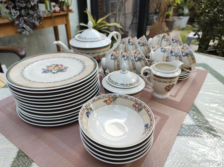 Prachtig servies Heinrich Winterling. Fruit. 15 delig., Huis en Inrichting, Keuken | Servies, Zo goed als nieuw, Compleet servies