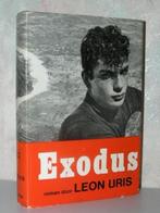 Leon Uris - Exodus (gebonden met omslag oude stijl), Boeken, Ophalen of Verzenden, Gelezen