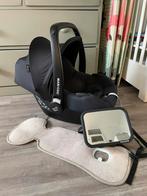 Maxi Cosi CabrioFix Essential Graphite + Spiegel + Aeromoov, Kinderen en Baby's, Autostoeltjes, Ophalen, Autogordel, Zo goed als nieuw