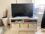 TV meubel voor kleine TV bankje JYSK wit, Minder dan 100 cm, 25 tot 50 cm, 100 tot 150 cm, Ophalen of Verzenden