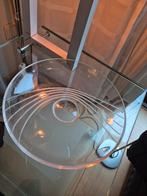 Glazen schaal, Antiek en Kunst, Antiek | Glas en Kristal, Ophalen of Verzenden