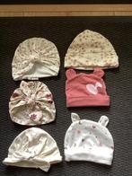 6 leuke lieve babymutsjes, Kinderen en Baby's, Babykleding | Mutsen, Sjaals en Wanten, Ophalen, Meisje, Zo goed als nieuw, Prenatal