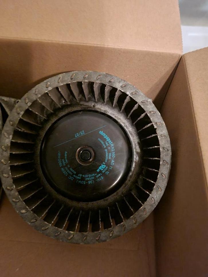 WHR 91 Ventilator Motor 2x - Gereviseerd, Doe-het-zelf en Verbouw, Ventilatie en Afzuiging, Ophalen