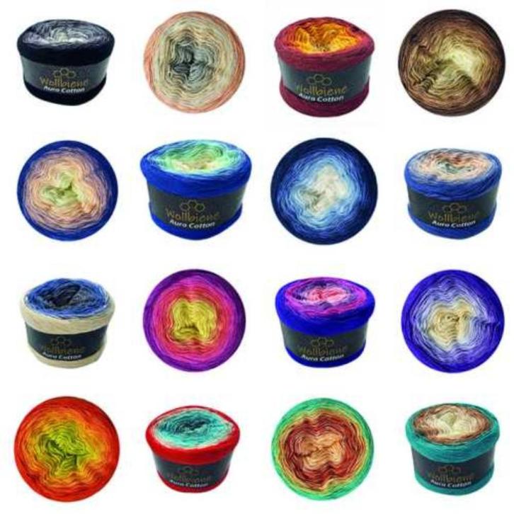 WOLLBIENE AURA COTTON, Hobby en Vrije tijd, Breien en Haken, Nieuw, Breien of Haken, Wol of Garen, Ophalen of Verzenden