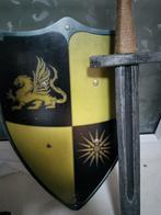 Hout speelgoed zwaard en schild, Hobby en Vrije tijd, Ophalen, Gebruikt, Overige typen