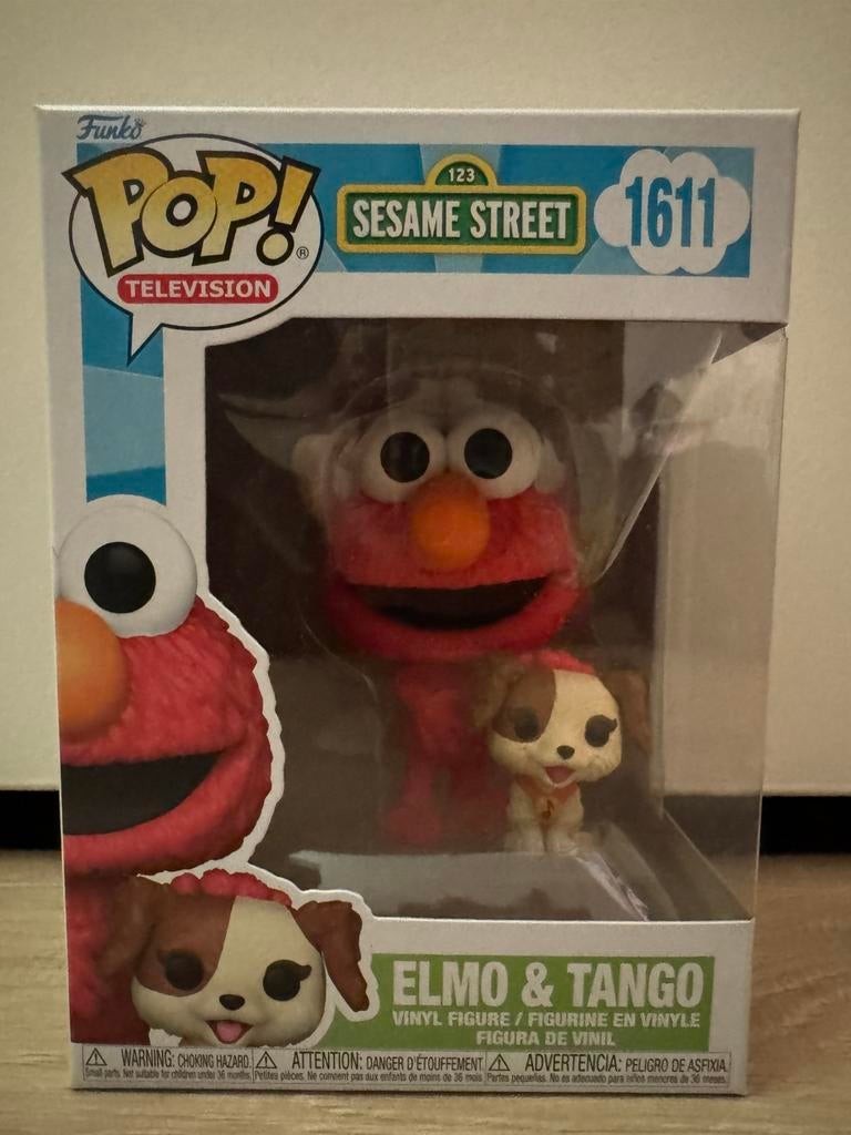 Funko Pop Elmo & Tango 1611, Verzamelen, Poppetjes en Figuurtjes, Ophalen of Verzenden, Nieuw
