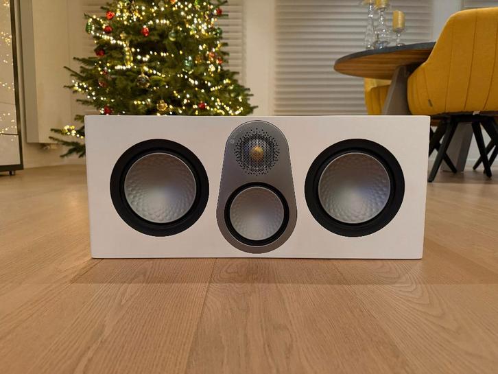 Monitor Audio C350 Satin white, Audio, Tv en Foto, Luidsprekers, Gebruikt, Center speaker, 120 watt of meer, Overige merken, Ophalen