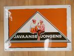 Javaanse jongens vintage reclamebord reclame bord schild, Ophalen of Verzenden, Gebruikt, Reclamebord