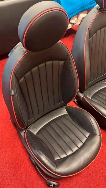 Mini r56 jcw interieur stoelen en achterbank leer beschikbaar voor biedingen
