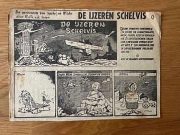 Suske en Wiske krantenstrip - De IJzeren Schelvis (1955) beschikbaar voor biedingen