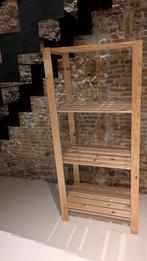 Houten Stellingkast - Ideaal voor Opslag, Huis en Inrichting, Kasten | Stellingkasten, Ophalen of Verzenden, Zo goed als nieuw