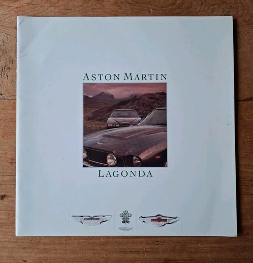 Aston Martin Lagonda brochure - 1986, Boeken, Auto's | Folders en Tijdschriften, Gelezen, Overige merken, Ophalen of Verzenden