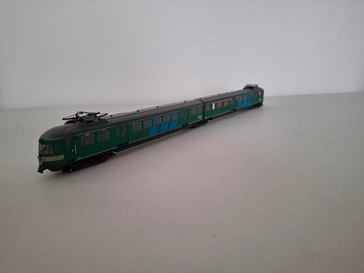 Lima H0 149734 Muizenkop in groene kleurstelling van de NS, Hobby en Vrije tijd, Modeltreinen | H0, Zo goed als nieuw, Treinset