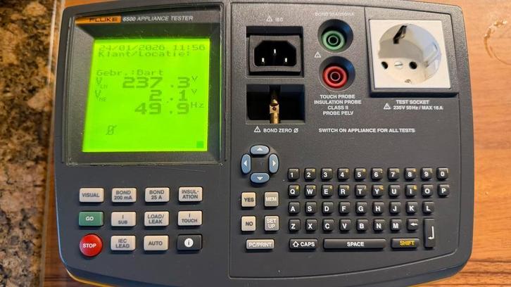 Fluke 6500 Apparaat Tester, Doe-het-zelf en Verbouw, Meetapparatuur, Gebruikt, Overige meters, Ophalen