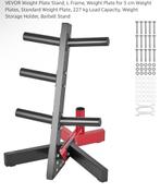Weight plates rack, Sport en Fitness, Ophalen, Nieuw, Overige typen