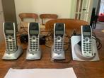 ProFoon Audioline DECT A 180 draadloze telefoon 4 handsets, Telecommunicatie, Vaste telefoons | Handsets en Draadloos, Ophalen of Verzenden